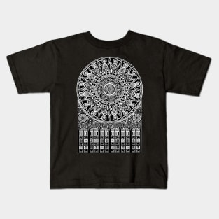 Gothic stained glass Kids T-Shirt